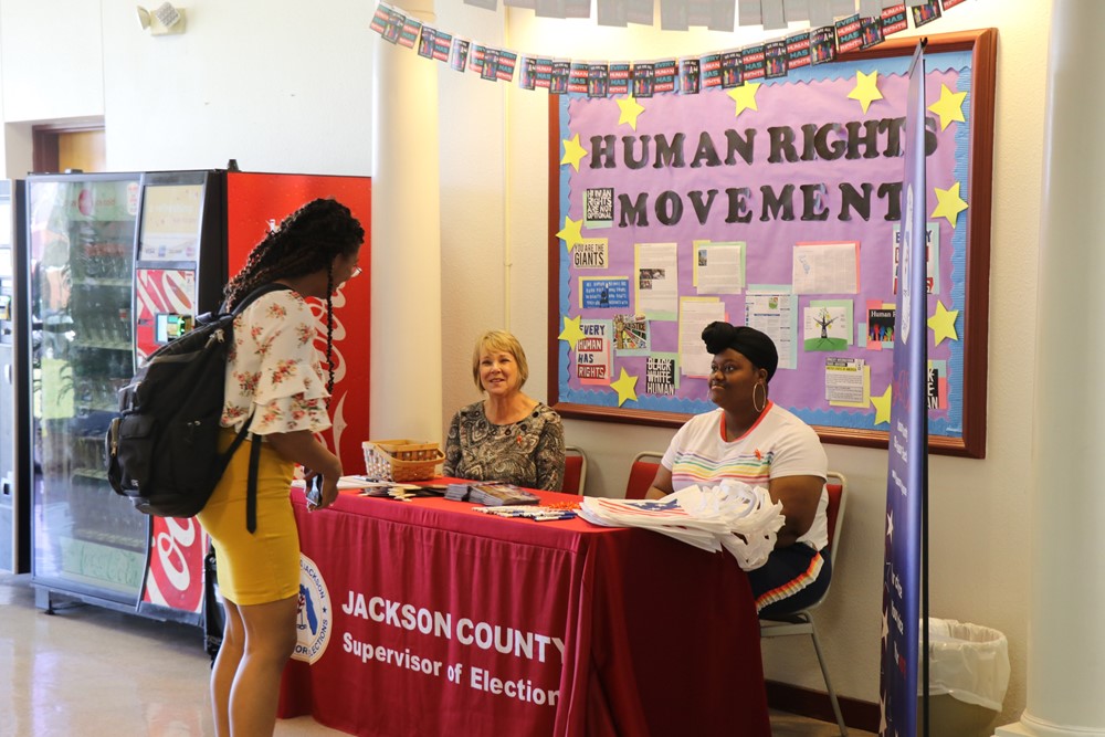 BSU voter registration drive