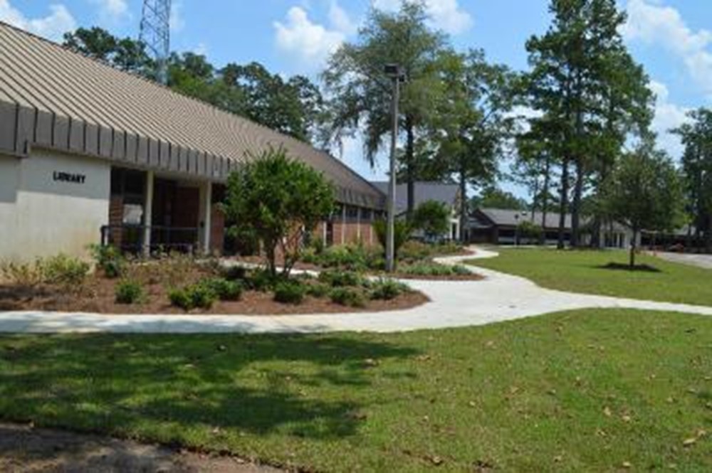 Photo of the library